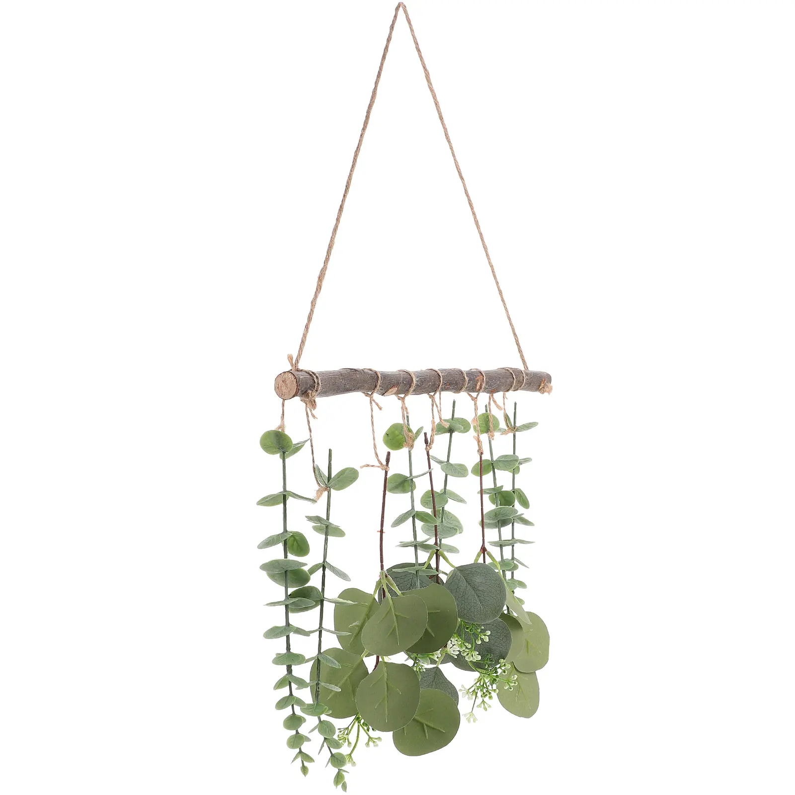 

Simulation Eucalyptus Leaf Decor Artificial Plant Pendant Home Garden Wedding Decoration Wood Plastic Material Scene