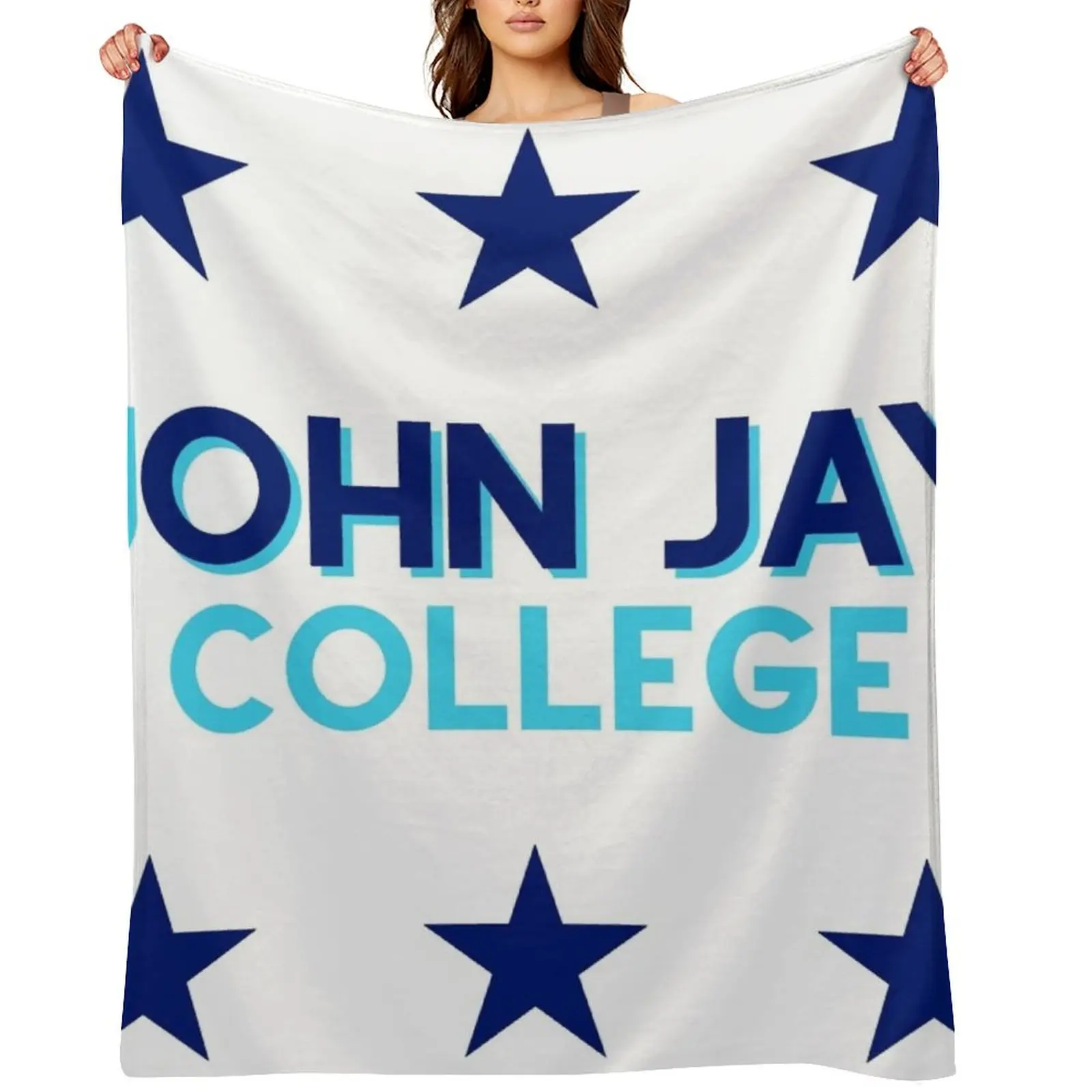 

John Jay College Throw Blanket For Baby anime Soft Beds Decorative Beds Blankets