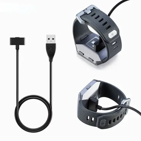 USB Charging Cable For Fitbit Ionic Smart watch Replacement Charger Cable Cord Watch Charger Accessories