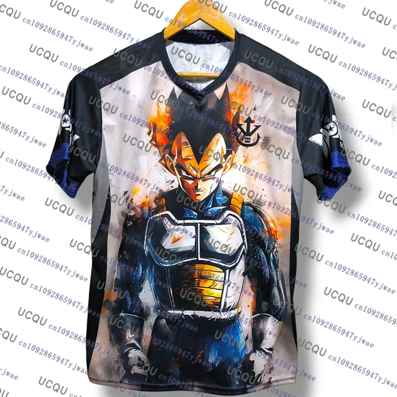 

Japan Anime Special Edition Jersey Dragon Ball Theme Wujita 3D Print Men's Women Autumn Casual Sports Tee Bandai Cosplay Tshirt
