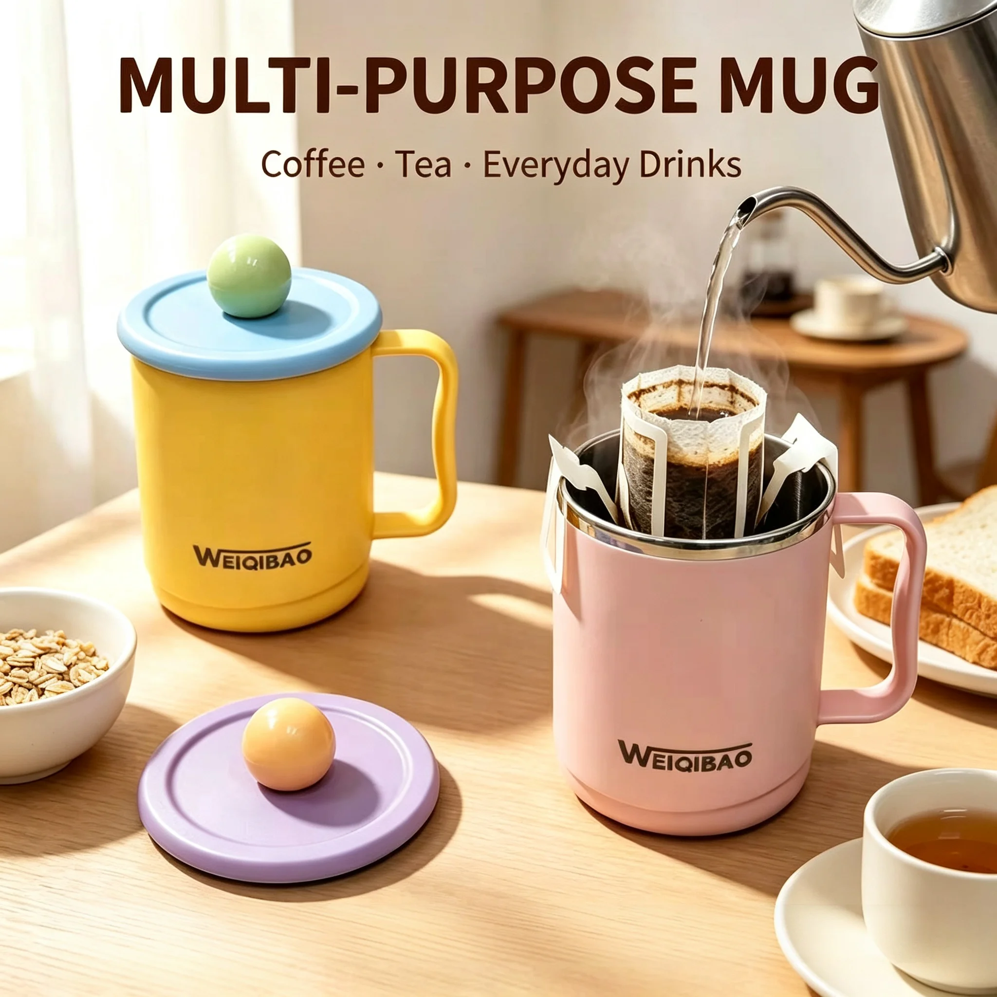 Kubek ze stali nierdzewnej 304 – Coffee Tea Uses recenzja i cena