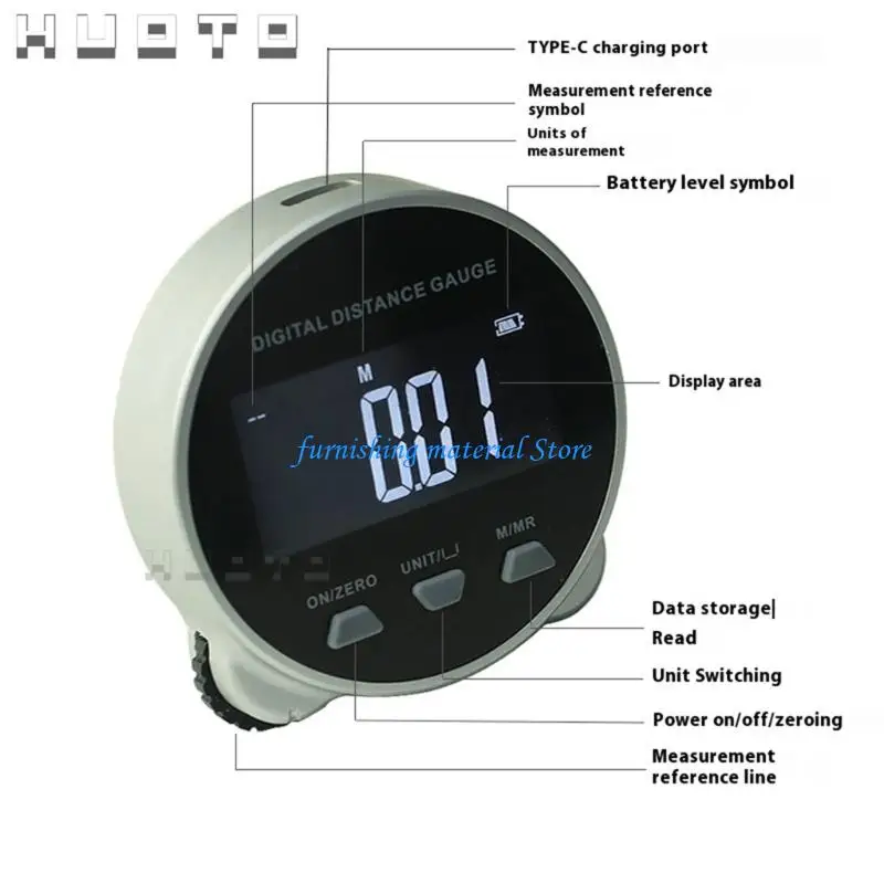 

Y5GD Easy Carry Electronic Measurement for Furniture Carpentry Construction Projects