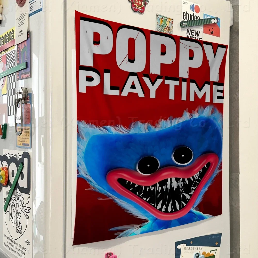 P-Poppys P-Playtime Huggy-Wuggy Large Size Shop Art Promotion Advertising Booth Flag Hanging Banners