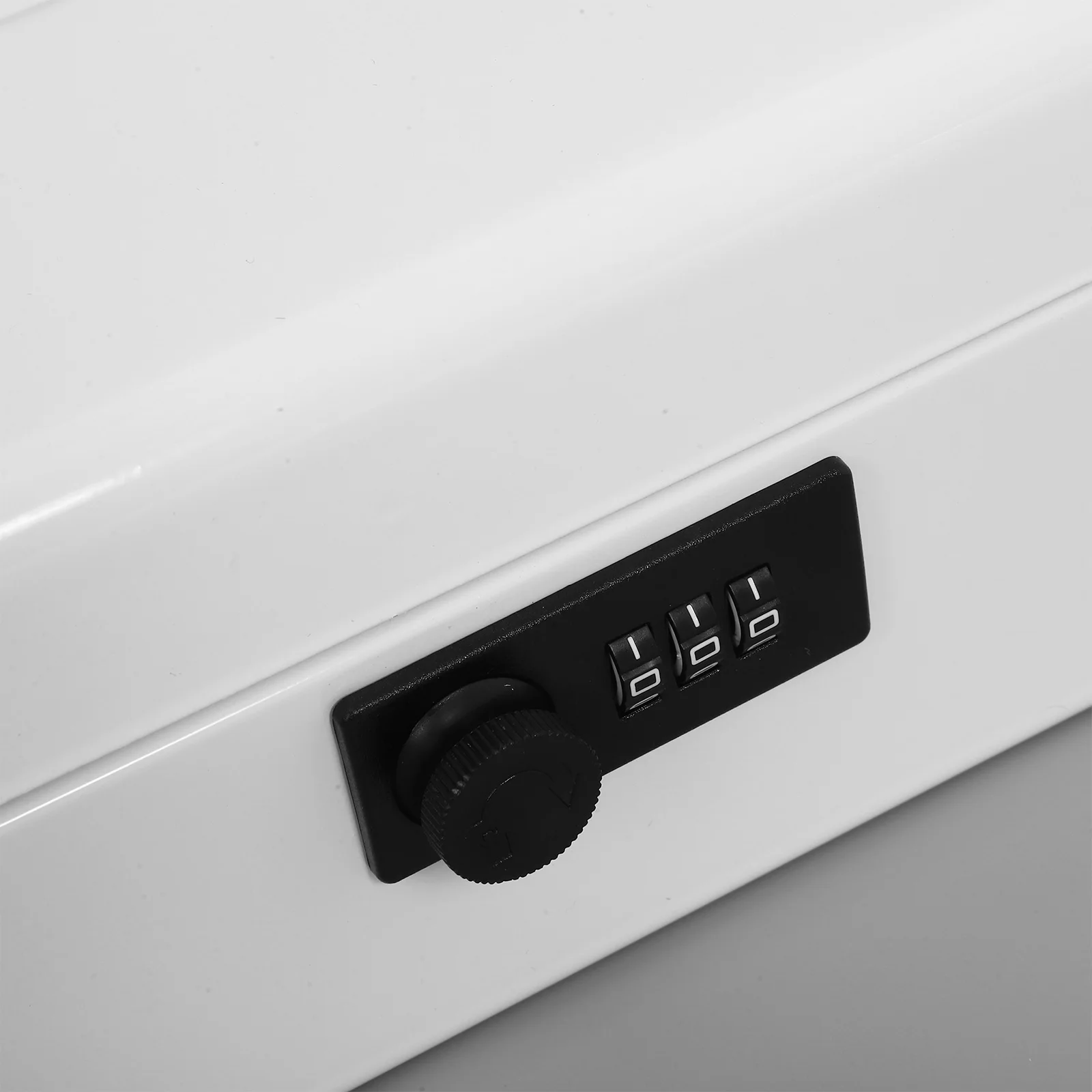 صندوق نقود ذو سعة كبيرة، بنك أصبع معدني محمي بكلمة مرور للبالغين، بناء حديد قوي، مقاوم للخدش، إغلاق سلس، حديث