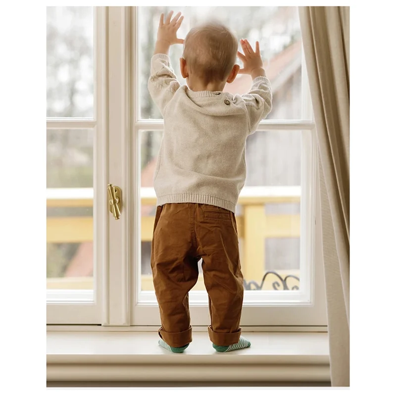 ABBO-เด็ก Windows ผู้ถือจํากัดปรับบ้านเด็กความปลอดภัยล็อคหัวเข็มขัดเลื่อนประตูล็อค Anti-Falling Security