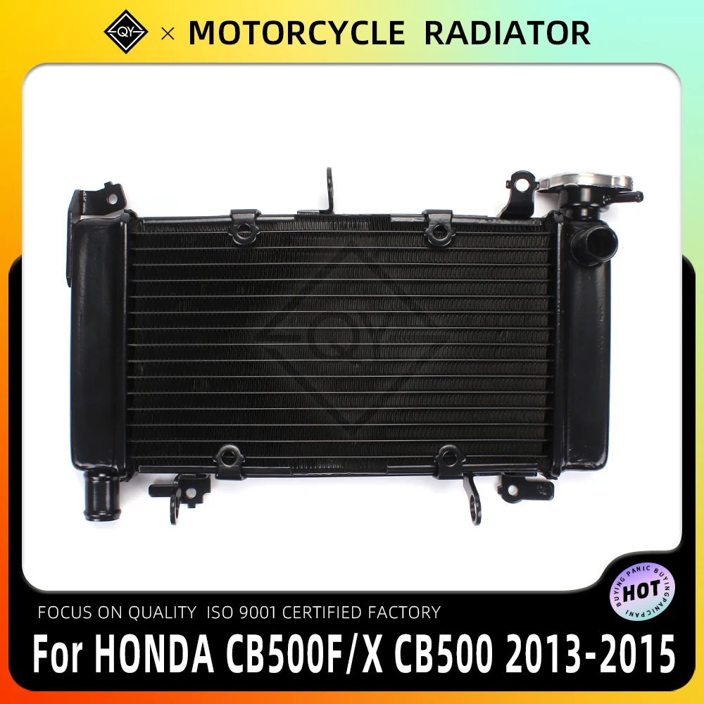 

LQYL Motorcycle Radiator Cooler Cooling Water Tank For HONDA CB500F CB500X CB500 F X 2013 2014 2015 2013-2015 13 14 15 CB500-F