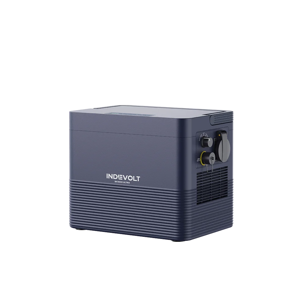 Indevolt BK1600 Ultra Balkonkraftwerk mit Speicher 1,6 kWh Tragbare Powerstation, 2 MPPT 1200W, All-in-One mit Mikroinverter, Bidirektionales Laden, Solaranlage mit erweiterbare Kapazität
