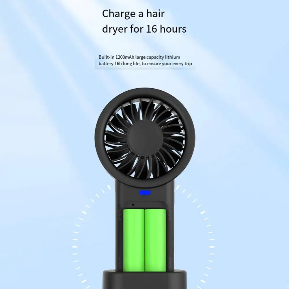 

6-ваттный солнечный портативный настольный вентилятор с солнечной зарядкой, многофункциональный ручной вентилятор высокой скорости ​ ​ USB-вентилятор Turbine