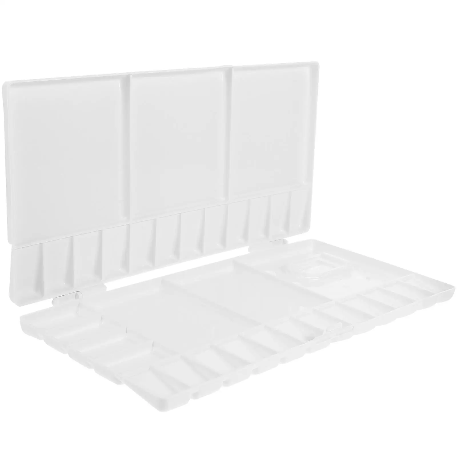 

33 Compartments Color Box 28 Small 5 Big Foldable Plastic Palette Painting Tray Watercolor Artists Paint Box Durable PP