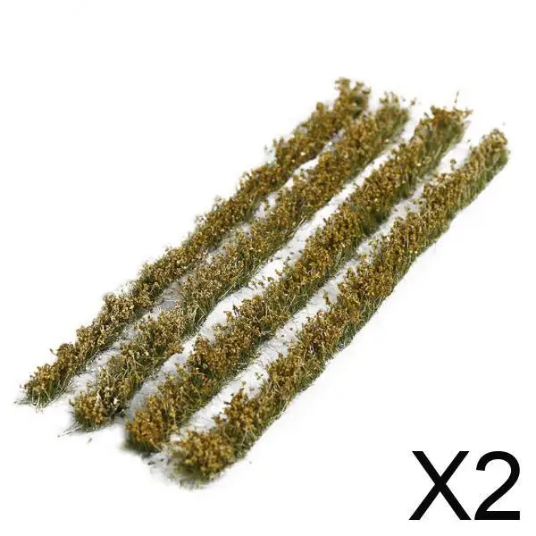 

2x DIY Miniature Plants 1:72 1:87 Field Model Railway Fairy Garden Landscape Layout