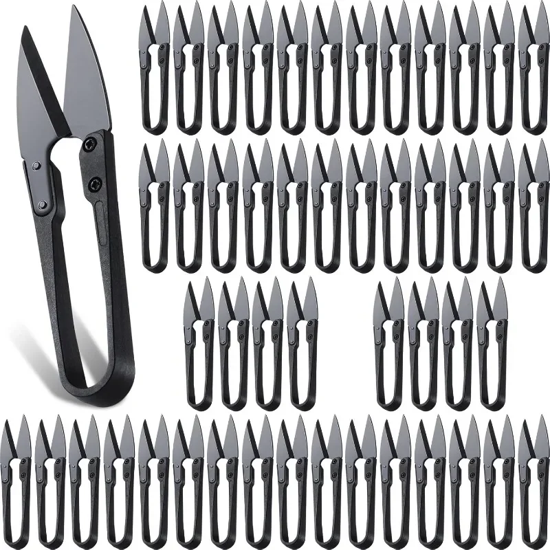 

48PCS Bonsai Pruning Scissors 4 Inch Sewing Scissors Bulk Leaves Trimmer Pruner Shears Garden Shears For Gardening Plants Flower