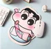 

Anime Cartoon C-Crayon Shin-chans Mousepad Boy Pad Mats Keyboard Wrist Rest Nonslip Ergonomic Hand Support Mice Mat For Office