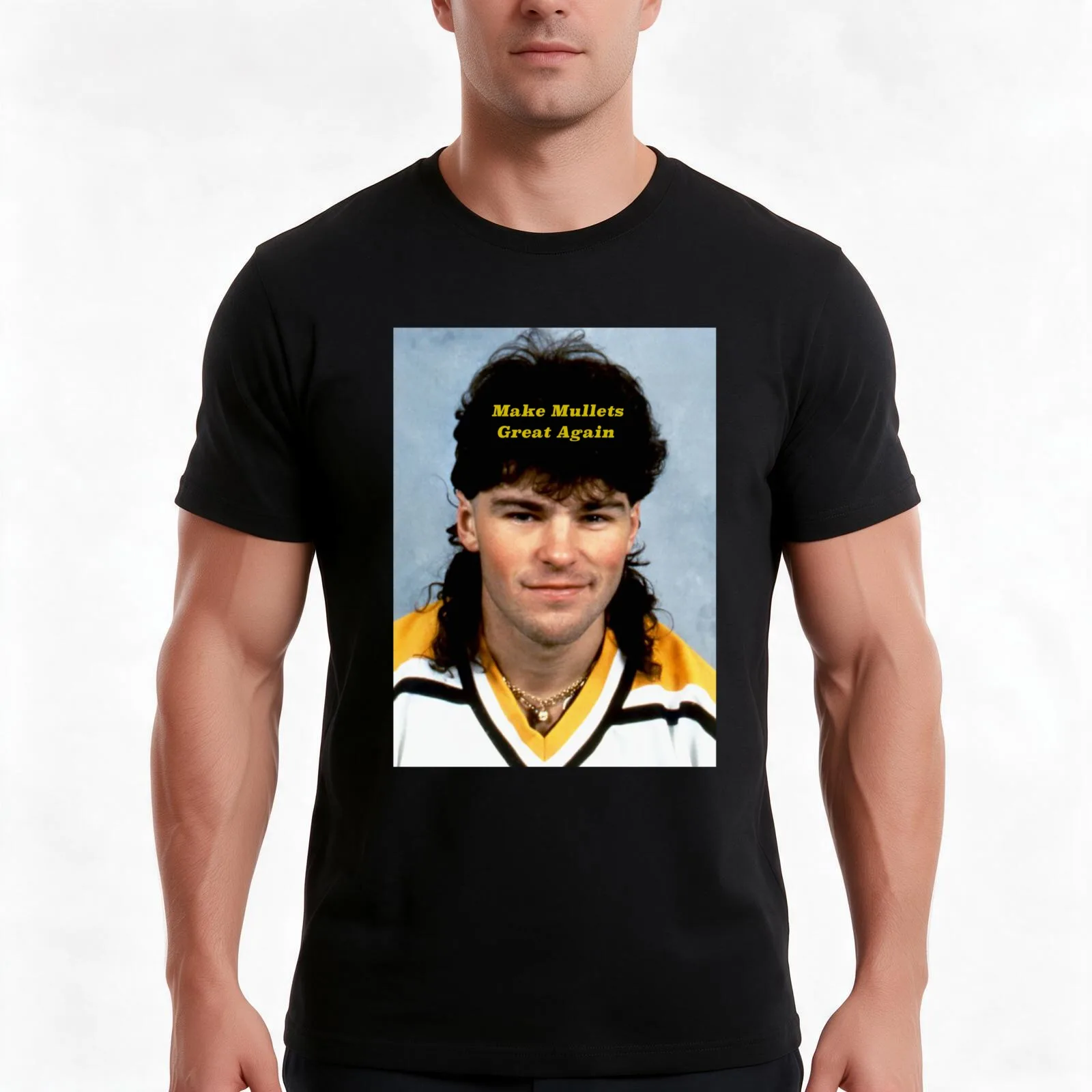 Jagr Founder of the Mully T-Shirt, Summer Casual Cotton Tee, Oversized Streetwear Tops, Vintage Graphic Print, Unisex Men Women