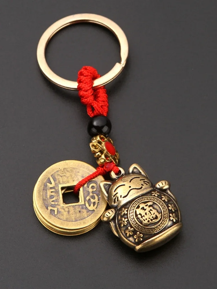 Lifestyle image showing the keychain in use