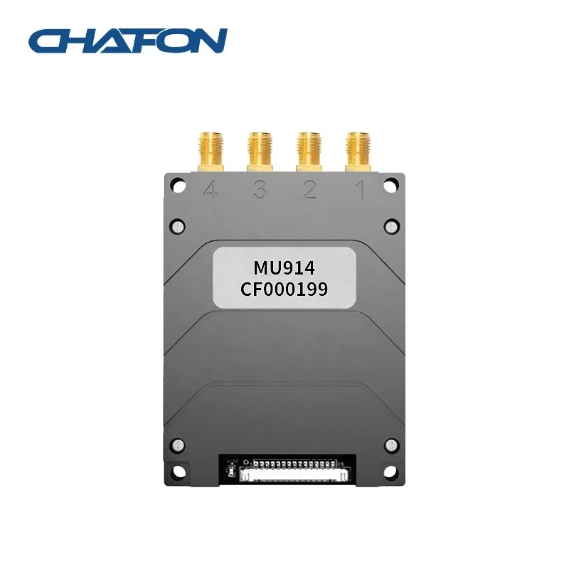 

CHAFON free SDK small size long range low power supply SENIOR module oem uhf reader 4 ports rfid module