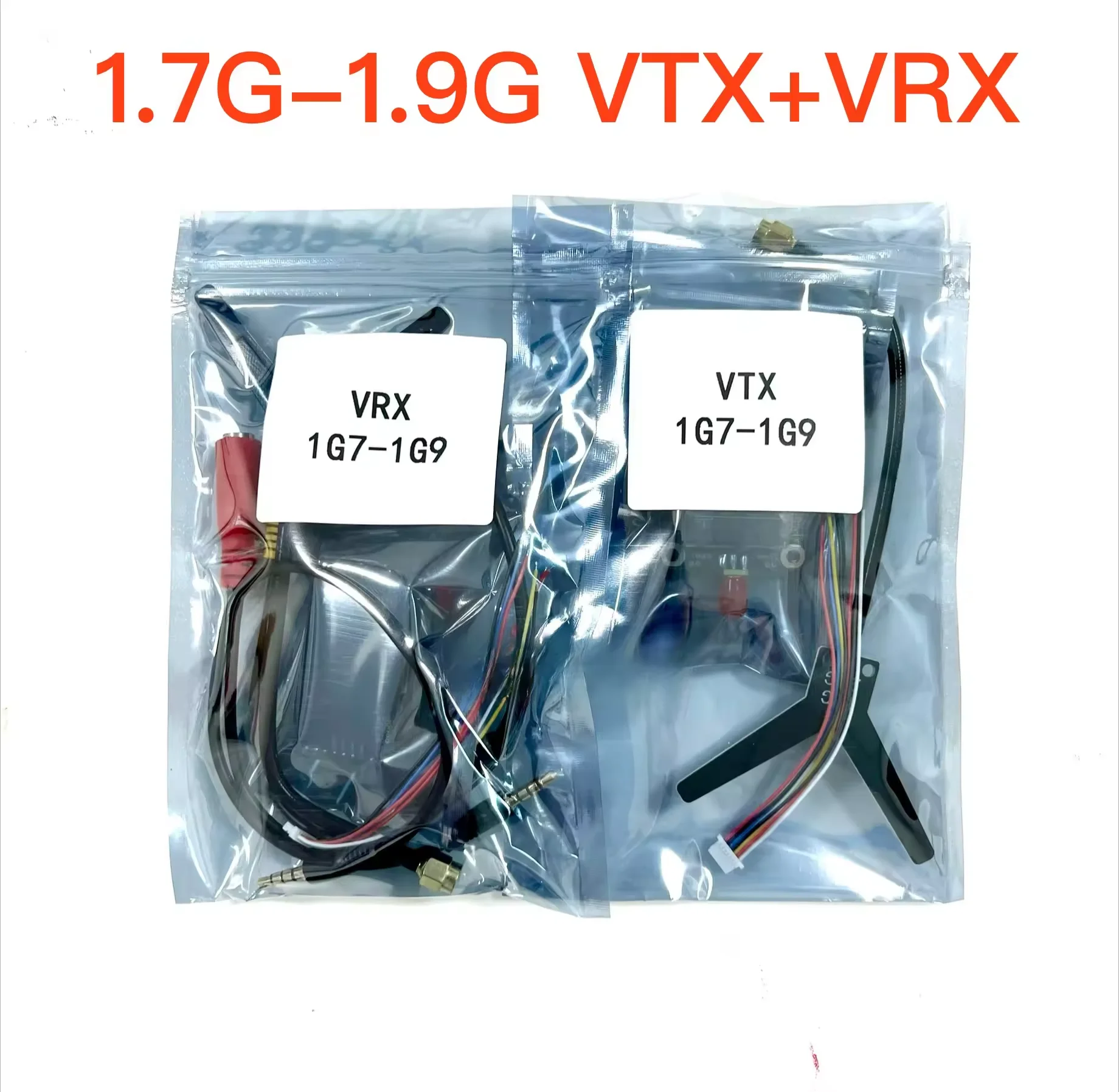 FPV 1.7G 1.9G VRX Video Transmission Receiver 1.7G 1.6W VTX with Sound Function Directly Inserted Into FatShark Glasses Skyzone