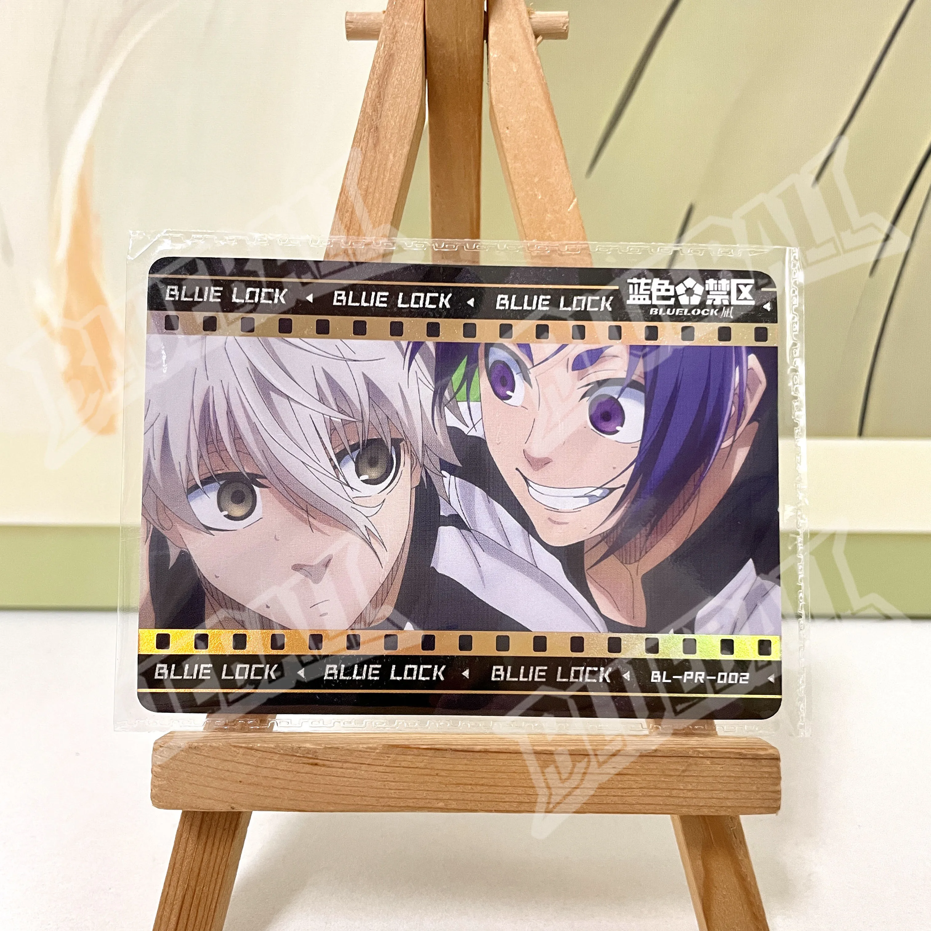 Genuine Kayou Blue Lock Awakening Series PR Star Stone Collectible Cards Isagi Yoichi Anime Collectible Trading Cards Toys Gifts