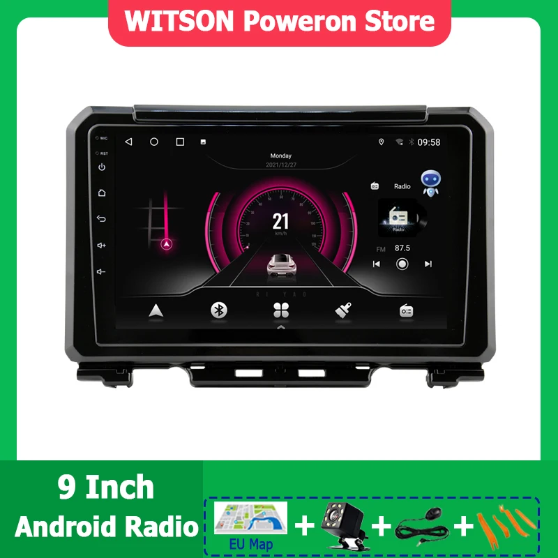 

Auto Multimedia For Suzuki Jimny JB64 2018 2019 2020 BT WIFI 9" Car Player Radio Stereo GPS Android Auto