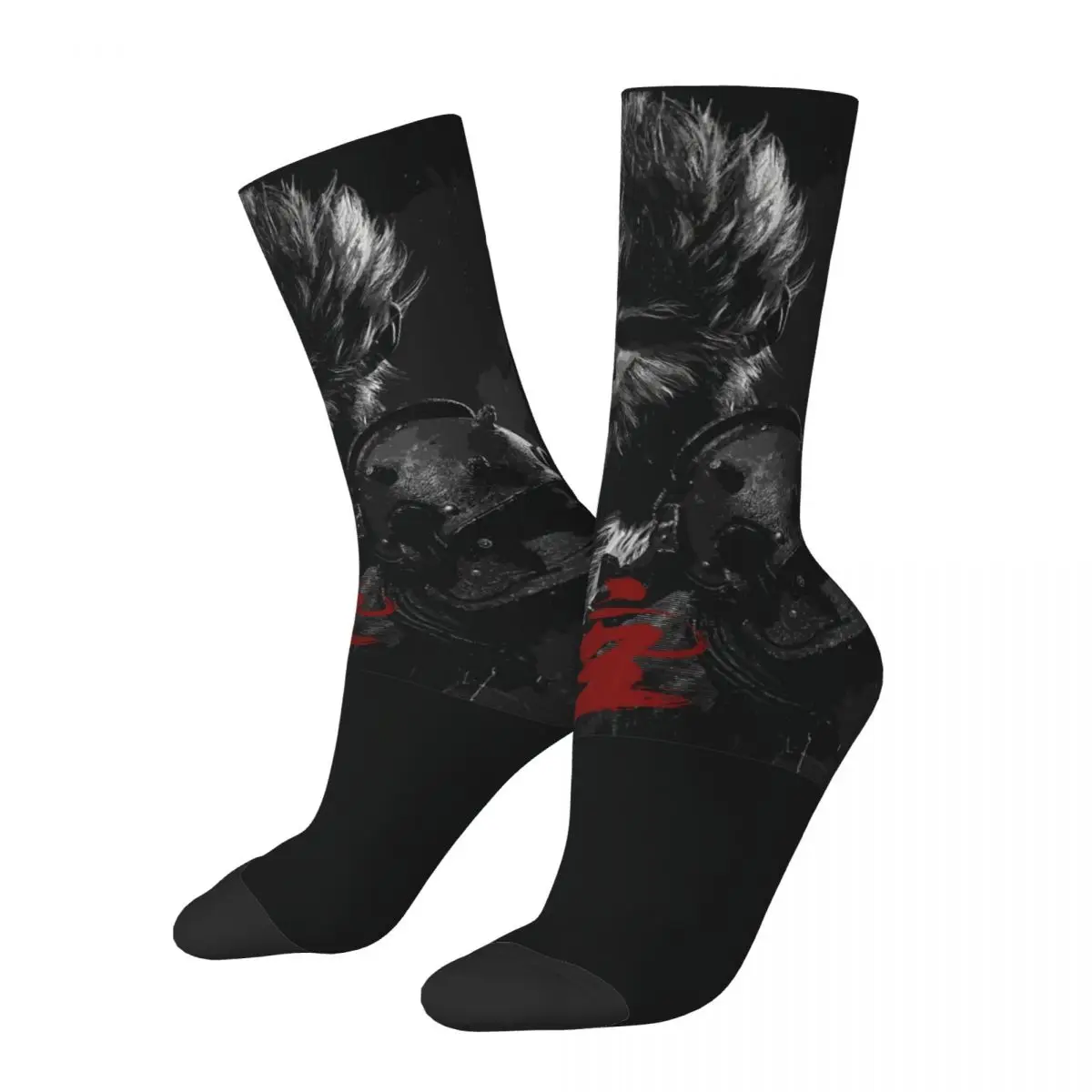 

Black Myth Wukong Mythology Game Middle Socks for Women Men Accessories All Seasons Cute Long Socks Non-slip