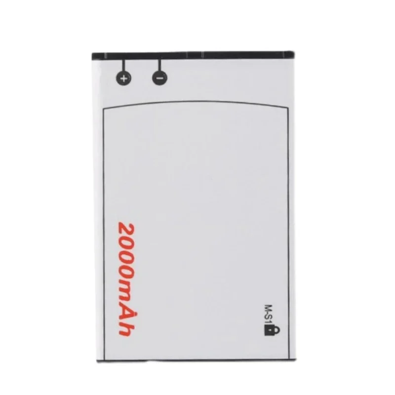 New 3.7V 2000mAh Mobile Phone Battery M-S1 MS1 For Blackberry Bold 9000 9030 9780 9630 9700 High Quality