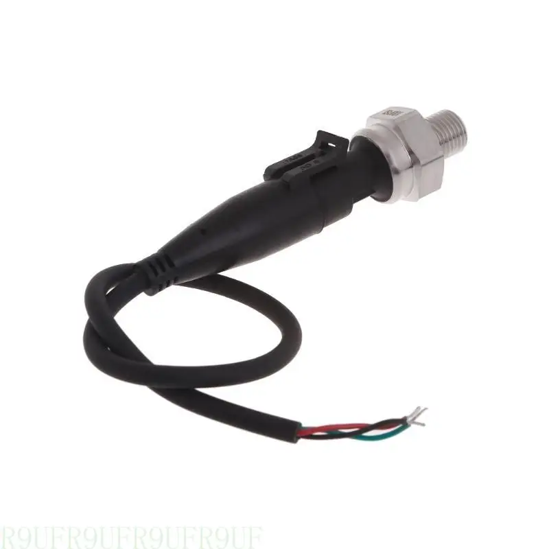 

652F G1/4" Pressure Transducer Pressure 1% Accuracy Input 5V Output 0.5-4.5V/0-5V for Water Oil