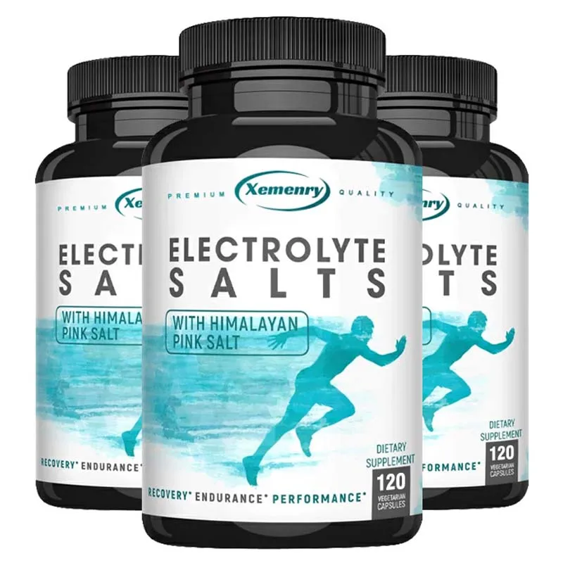 Electrolyte Capsules - Rapidly Hydrates and Balances Electrolyte Levels To Boost Energy and Endurance