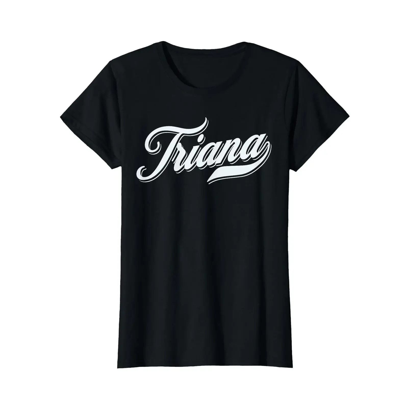 Camiseta vintage con nombre para Triana, diseño divertido y versátil, ropa de diseñador unisex, streetwear.