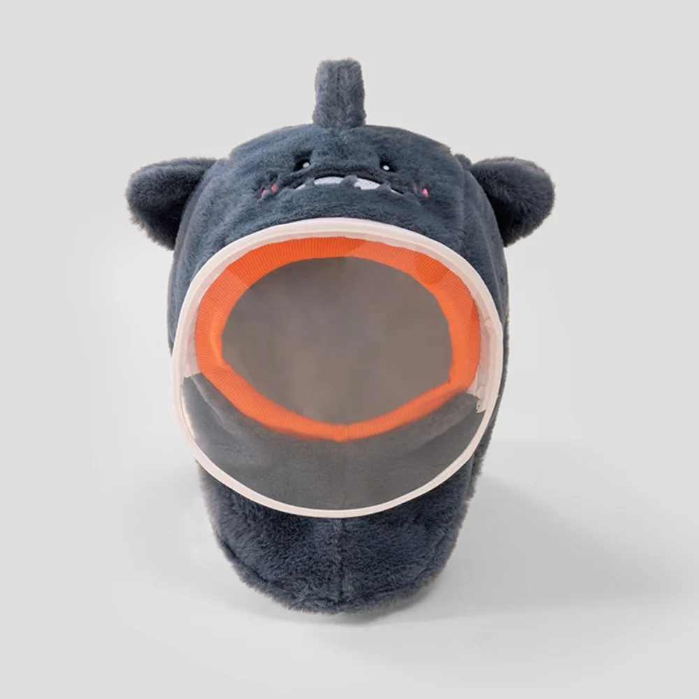 

Плюшевый интегрированный шарф с героями мультфильмов, шапка для защиты ушей, ветрозащитная шапка со съемной маской, утепленная детская цельная шапка