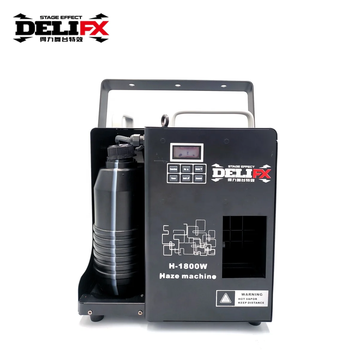 DELIFX Timing and Quantitative Function LCD Display Hazer Apply To Stage Better Light Effect Fog Making Water-based Haze Blower