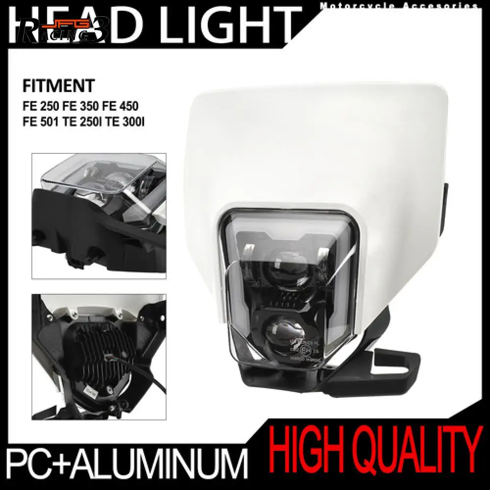 

Motorcycle LED Headlight Headlamp Head Lamp Light For Husqvarna FE250 350 450 501 TE 250i 300i FE250 FE350 FE450 FE501 2017-2022