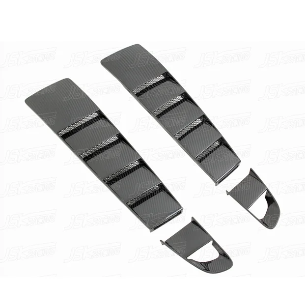 

SF DRY CARBON FIBER REAR ENGINE VENTS for 2008-2015 AUDI R8 V8 V10 SPIDER