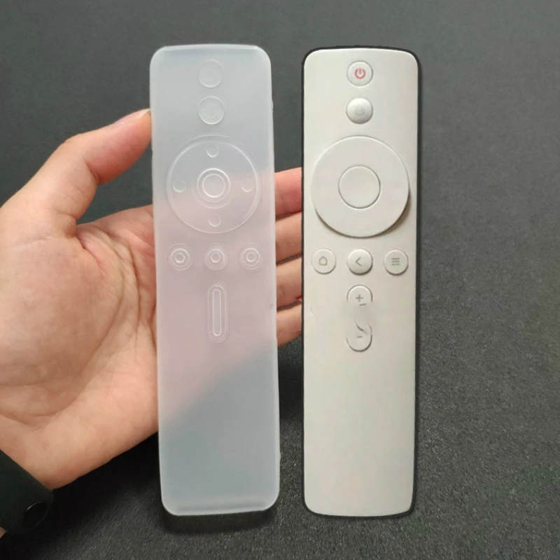 Transparent Remote Control Cover For Xiaomi TV 4A Soft Silicone Protective Case Rubber Cover for Xiaomi IP TV Set-top Box 4S Pro