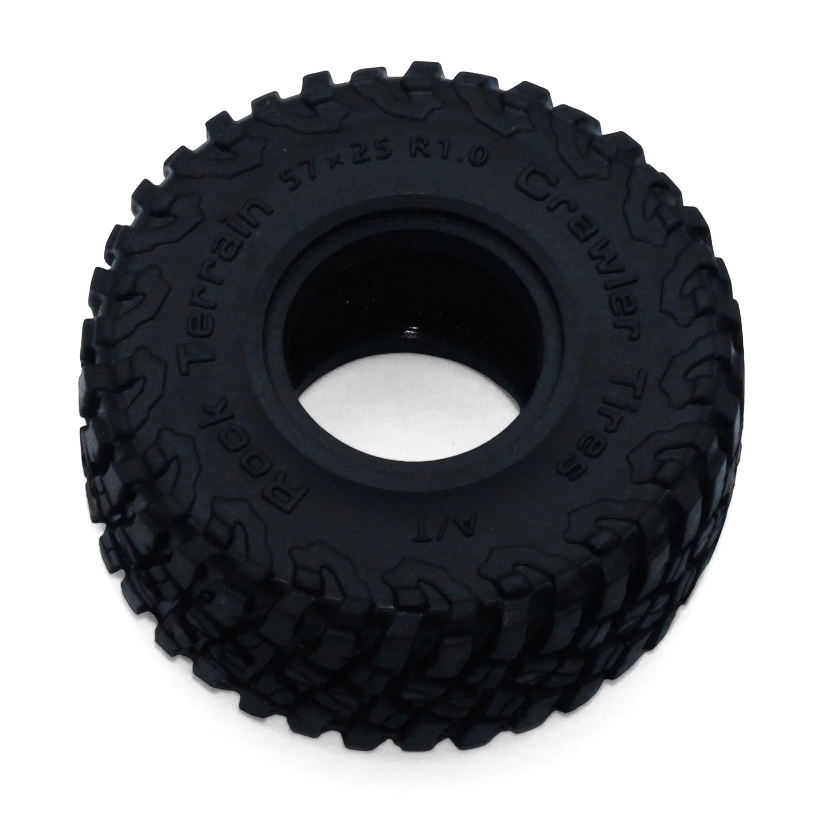 Scx24/Trx4M Neutralny Zestaw 4 Opon Miękkich o Wysokiej Przyczepności 1.0 cala, Odpowiedni do Samochodów Terenowych Zdalnie Sterowanych w Skali 1/18 i 1/24, Części Zamienne do Opon