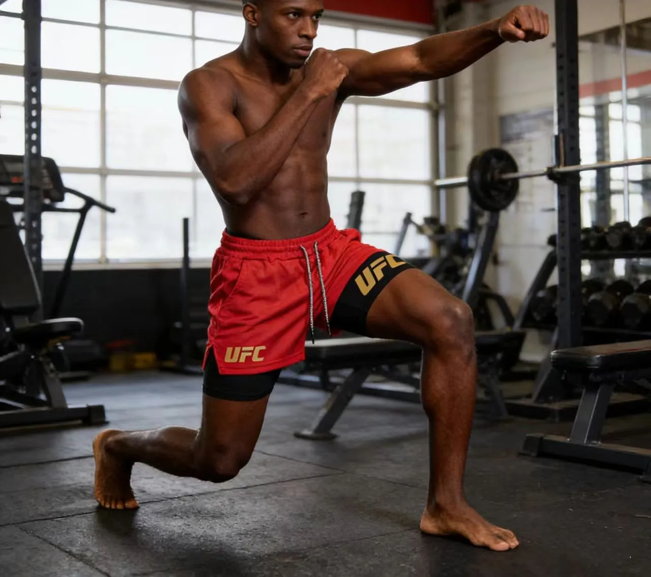 

Мужские спортивные шорты 2-в-1 2026 года, быстросохнущие, для бега, тренировок в зале и фитнеса, двухслойные