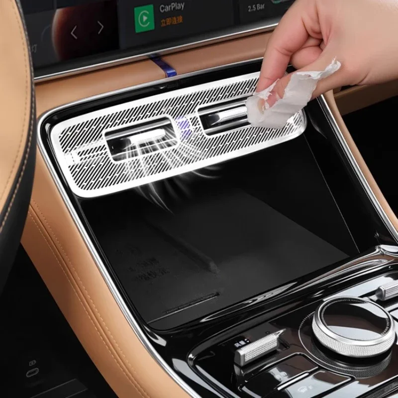 غطاء غبار للتحكم المركزي الأمامي لهاتف Geely Galaxy A7 - قناع هوائي خاص للتحكم المركزي (Galaxy A7 حصريًا) #4