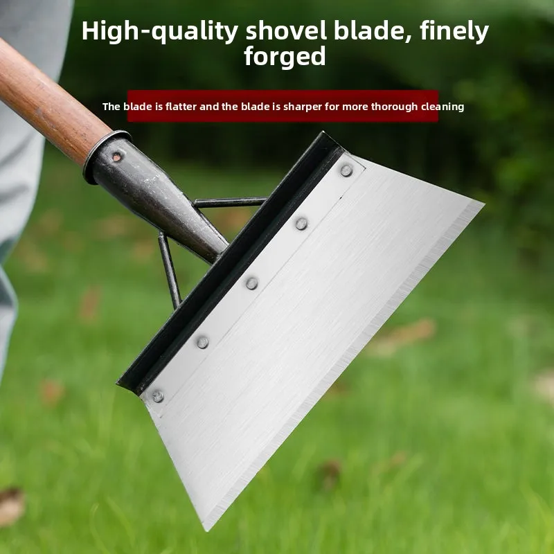 Manganese Steel Cleaning Shovel Farm Livestock Manure Removal Scraper Wall Road Snow Panel Ash Removing