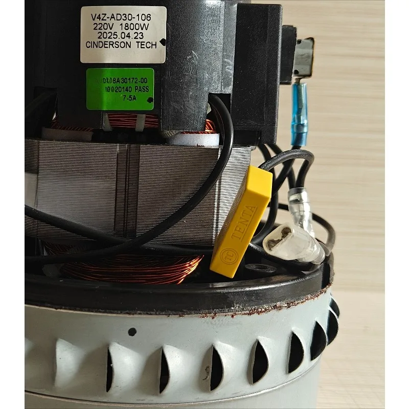 

V4Z-AD30 однофазный двигатель серии для пылесоса Geno 1800W500W двигатель машины для всасывания воды