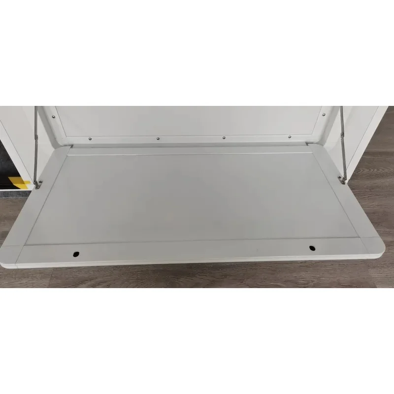 New Design Sells Sturdy White Aluminum Trailer Camper Rv Table for Caravan