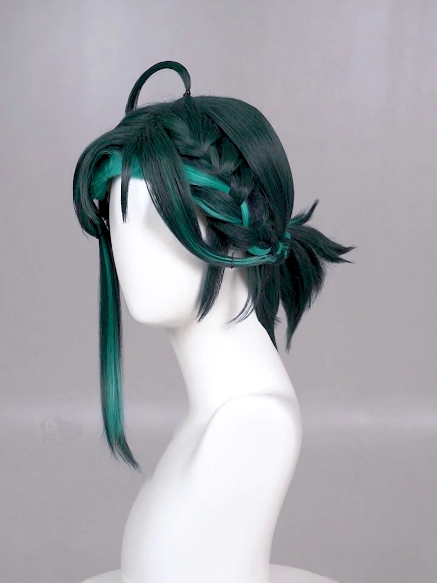 Xiao Wig Game Genshin Impact Doujin XIAO Wig Costume Accessory Cosplay Anime Tripartite Delusion Birthday Gifts