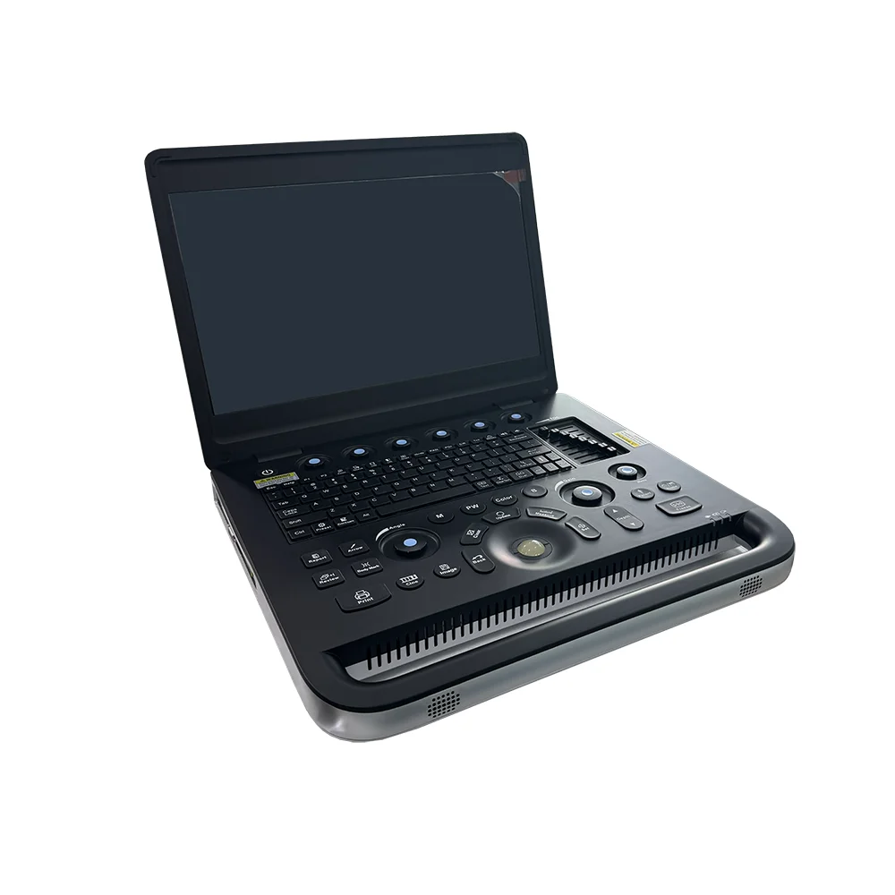 Color Doppler Ultrasound with 15.6 Inch High Resolution 4D Echo Scanner Price for Human and Vet Use