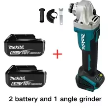 Originele Makita DGA404 125mm Borstelloze Haakse Slijper Li-ion Batterij Draadloos Snijden Polijsten Slijpen Voor Makita 18V Batterij