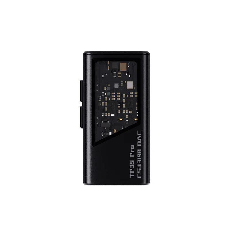 EPZ TP35 Pro Dongle Type C USB DAC-versterker Audio HiFi-decoder Draagbare audio-hoofdtelefoonversterker Ondersteuning EQ Mic Call Sound-versterker