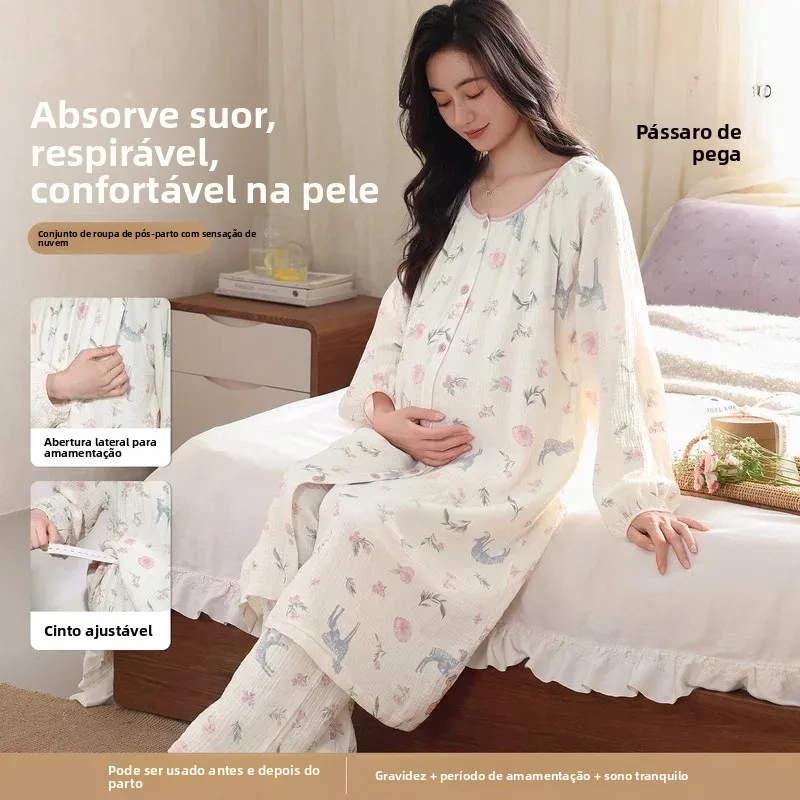 tucano-conjunto-de-ropa-de-dormir-de-maternidad-de-algodon-puro-manga-larga-abertura-lateral-para-mujer-uso-en-primavera