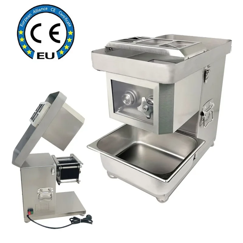 110V 220V Multi-function Meat Slicer Machine Vegetable Cutting Machine Commercial Electric Meat Cutter Shredded Diced Mince