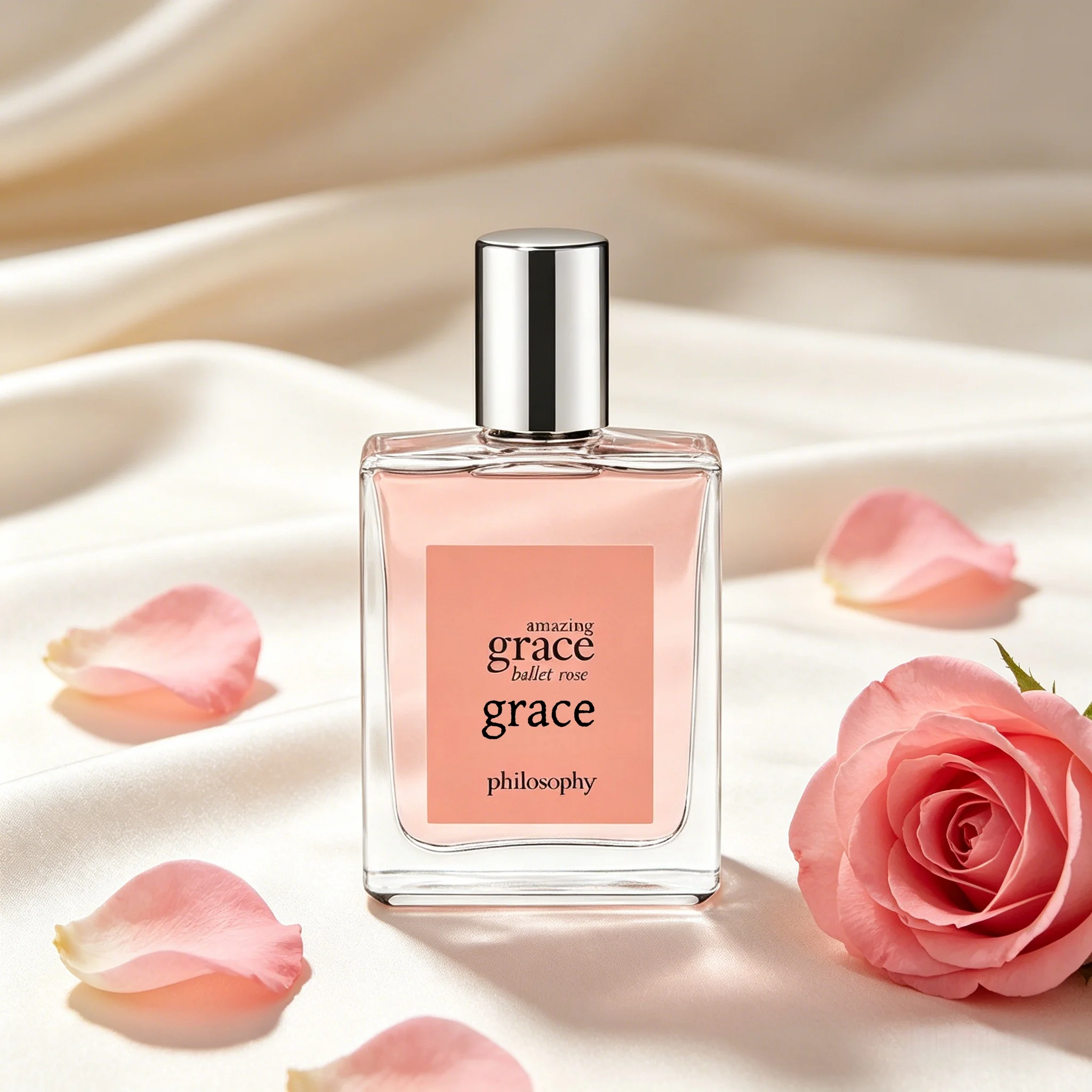 

Philosophy Amazing Grace Ballet Rose Eau de Parfum, Soft Floral Rose Women's Perfume, Long Lasting Light Fragrance, Ideal Holida