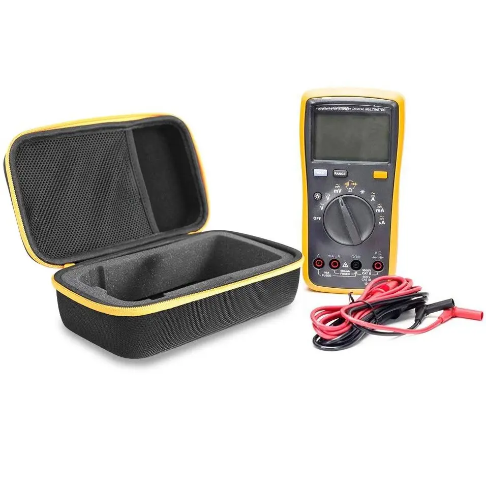 Hard EVA Outdoor Travel Storage Bag Carrying Cover Case for Fluke UNI-T UT89X UT89XD UT61B UT61E UT61D Digital Multimeter