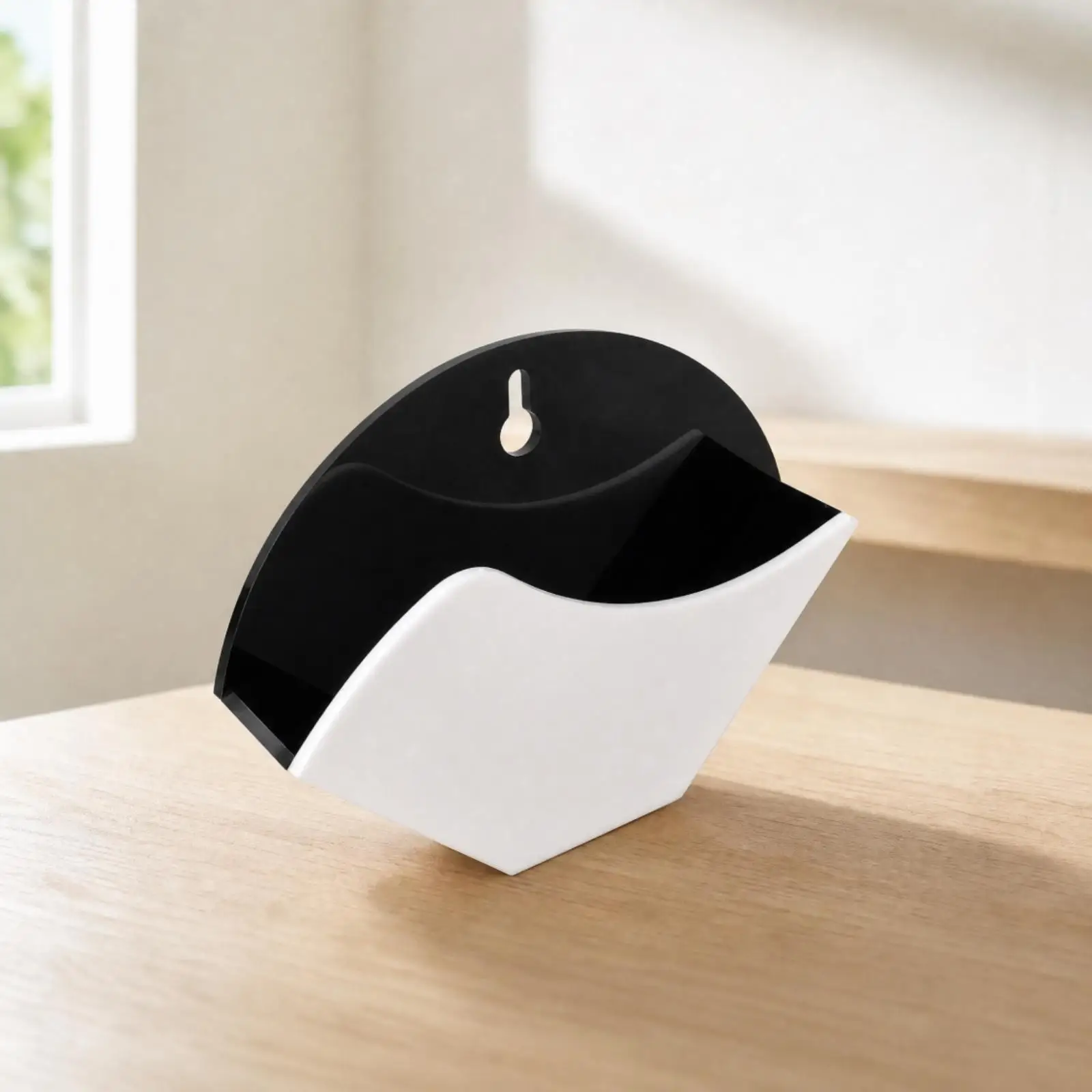 Acrylic Coffee Strainer Paper Holder with Hook for Dripper Storage Coffee Maker Shelf Kitchen Organizer