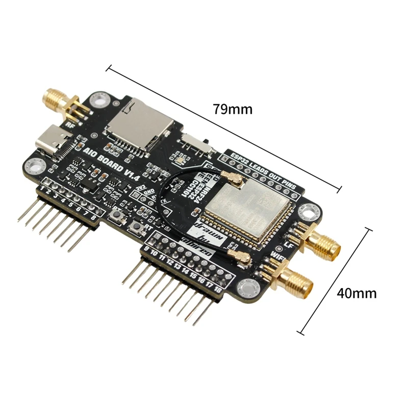 Para flipper zero multiboard 2.4g módulo de expansão wifi nrf24 + esp32 expansão alto ganho módulo cc1101