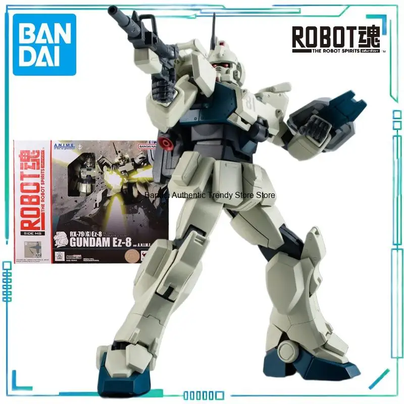 Bandai Genuine ROBOT Soul Series Regular Version 302 RX-79 (G) Ez-8 Up To Ez-8 Ver. A.N.I.M.E Mech Products Collectibles