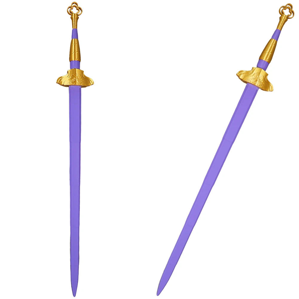 ルミ KPOP 剣、悪魔狩人、コスチュームアクセサリー、武器、ロングナイフ、紫の剣、ハロウィンカーニバルコスチュームアクセサリー